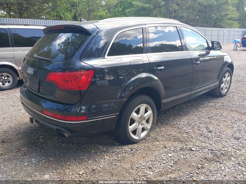 2013 Audi Q7 VIN WA1LGAFEXDD003112 IAAI salvage auction — NORMAL WEAR, Clear (New Jersey), sold $425 on 2026-07-29 (photo 4)