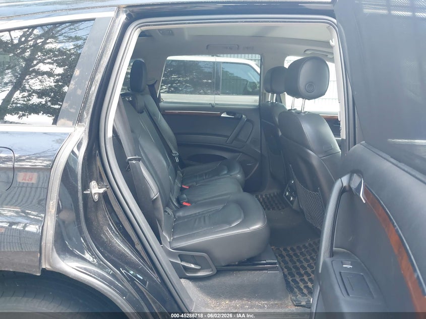 2013 Audi Q7 VIN WA1LGAFEXDD003112 IAAI salvage auction — NORMAL WEAR, Clear (New Jersey), sold $425 on 2026-07-29 (photo 8)