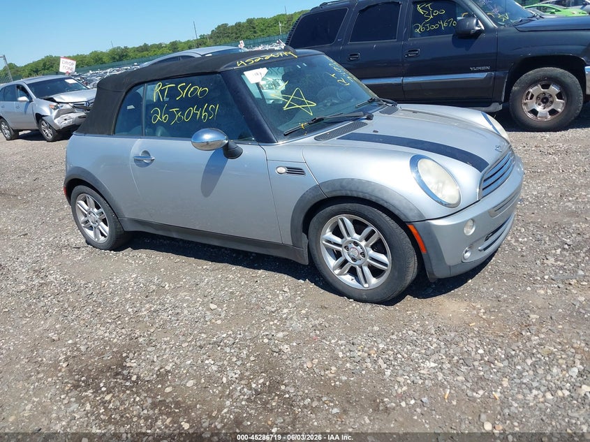 2005 Mini Cooper VIN WMWRF33515TG13426 IAAI salvage auction — FRONT END, Bill Of Sale (New York), sold $400 on 2026-07-07 (photo 1)