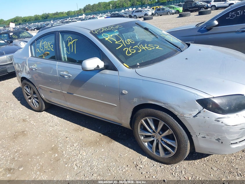 2008 Mazda 3 VIN JM1BK32G381790298 IAAI salvage auction — FRONT & REAR, Bill Of Sale (New York), sold $425 on 2026-07-07 (photo 6)