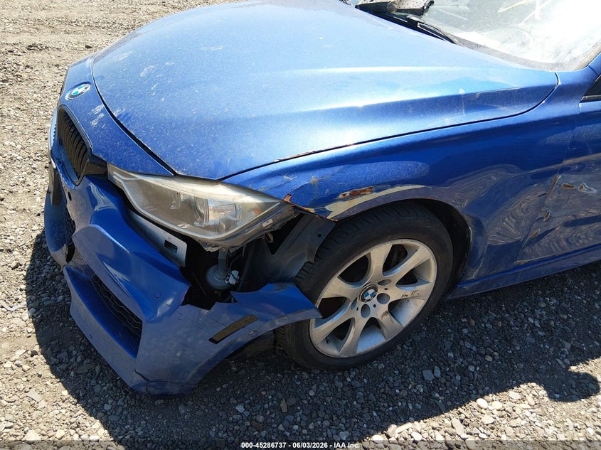 2013 BMW 3er VIN WBA3B9C54DF140071 IAAI salvage auction — FRONT END, Salvage Title, sold $1,275 on 2026-07-14 (photo 6)