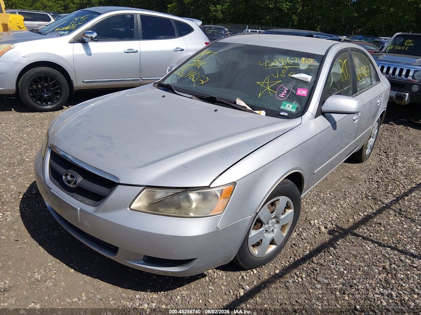 2008 Hyundai Sonata VIN 5NPET46CX8H354242 IAAI salvage auction — UNKNOWN, Bill Of Sale (New York), sold $450 on 2026-07-07 (photo 2)