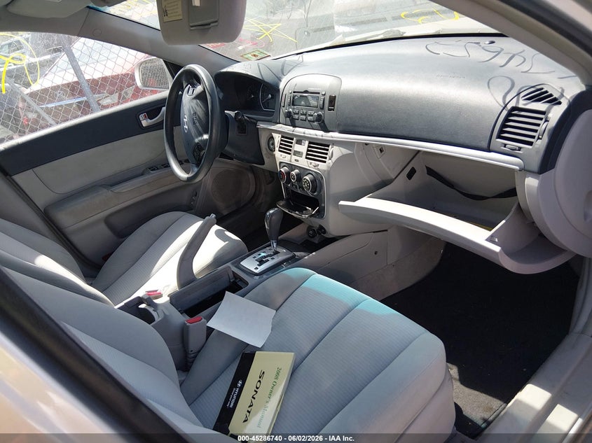 2008 Hyundai Sonata VIN 5NPET46CX8H354242 IAAI salvage auction — UNKNOWN, Bill Of Sale (New York), sold $450 on 2026-07-07 (photo 5)