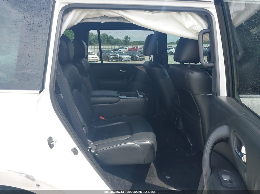 2023 Nissan Armada VIN JN8AY2BAXP9402598 IAAI salvage auction — REAR END, Salvage Title, sold $12,950 on 2026-07-20 (photo 8)