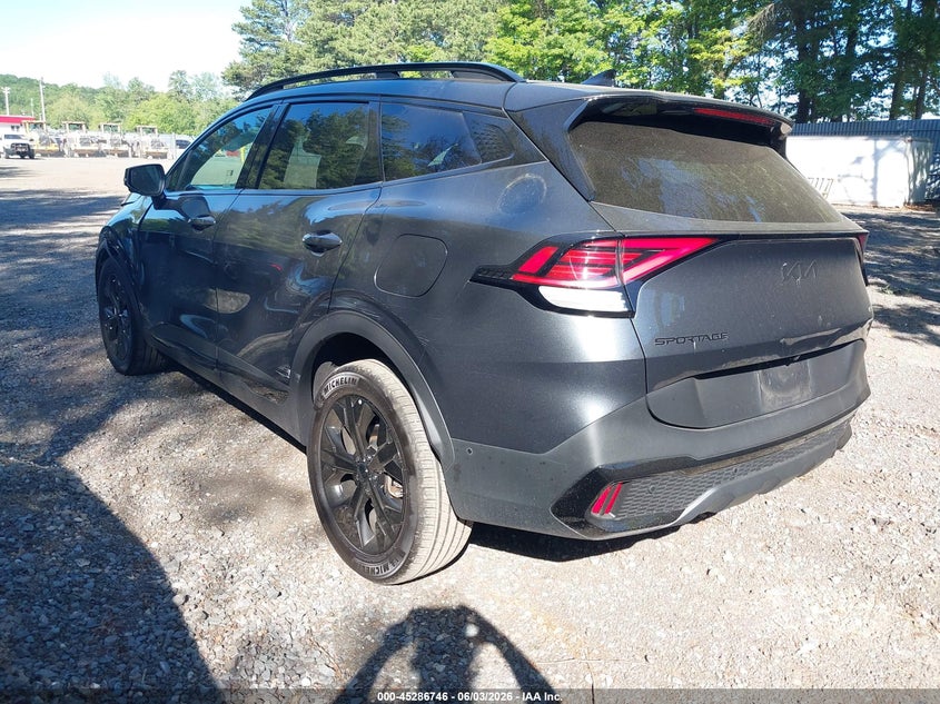 2025 Kia Sportage VIN KNDPZDDH0S7190436 IAAI salvage auction — FRONT END, Salvage Title, sold $11,600 on 2026-07-17 (photo 3)