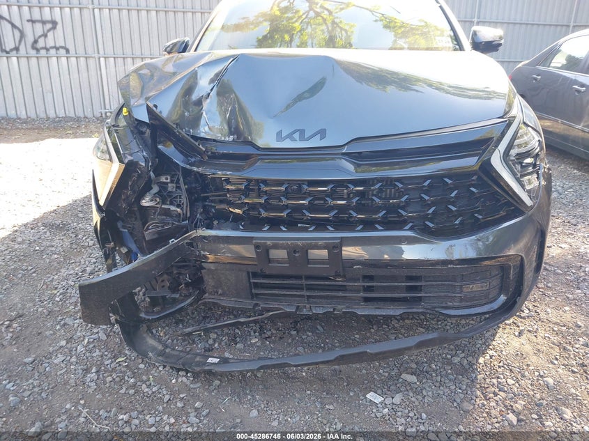 2025 Kia Sportage VIN KNDPZDDH0S7190436 IAAI salvage auction — FRONT END, Salvage Title, sold $11,600 on 2026-07-17 (photo 6)
