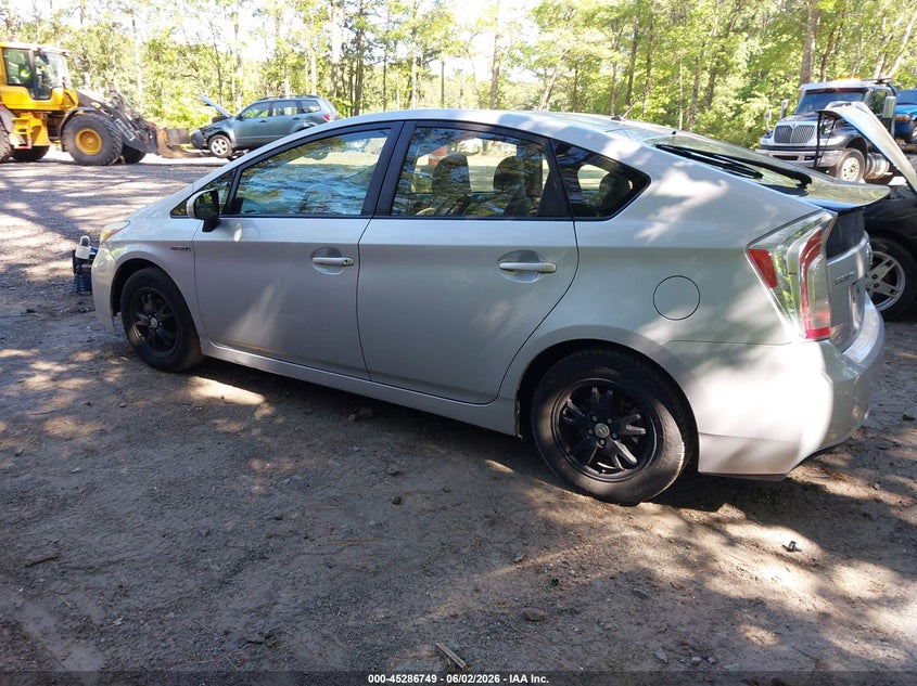 2014 Toyota Prius VIN JTDKN3DU5E1784492 IAAI salvage auction — NORMAL WEAR, Clear (Virginia), sold $1,750 on 2026-07-14 (photo 3)