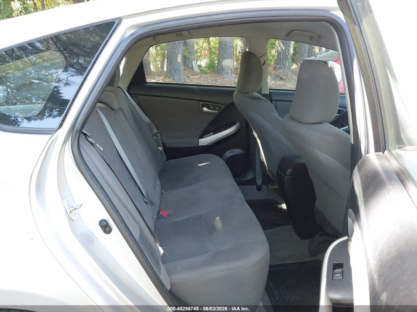 2014 Toyota Prius VIN JTDKN3DU5E1784492 IAAI salvage auction — NORMAL WEAR, Clear (Virginia), sold $1,750 on 2026-07-14 (photo 8)