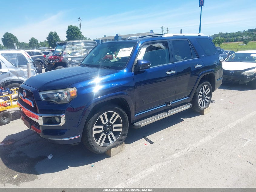 2015 Toyota 4runner VIN JTEBU5JR1F5215823 IAAI salvage auction — THEFT, Salvage (Missouri), sold $25 on 2026-07-31 (photo 2)