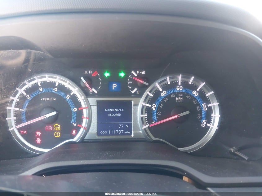 2015 Toyota 4runner VIN JTEBU5JR1F5215823 IAAI salvage auction — THEFT, Salvage (Missouri), sold $25 on 2026-07-31 (photo 7)