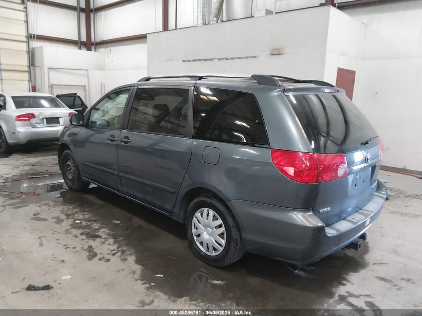 2009 Toyota Sienna VIN 5TDZK23C89S277458 IAAI salvage auction — FRONT END, Salvage (Idaho), sold $400 on 2026-07-31 (photo 3)