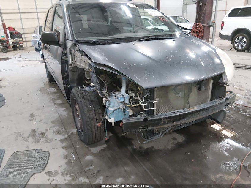 2009 Toyota Sienna VIN 5TDZK23C89S277458 IAAI salvage auction — FRONT END, Salvage (Idaho), sold $400 on 2026-07-31 (photo 6)