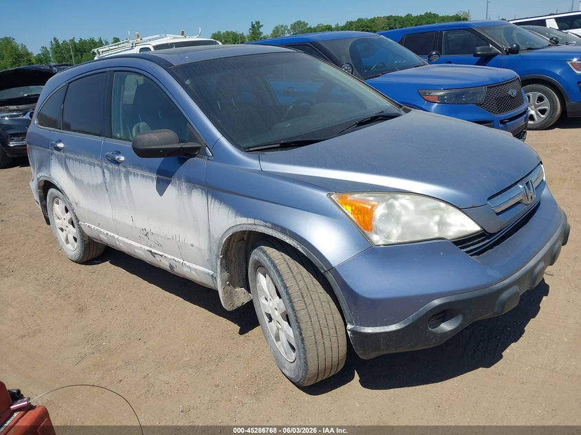 2007 Honda Cr-v VIN JHLRE48707C052807 IAAI salvage auction — NORMAL WEAR, Clear (Michigan), sold $650 on 2026-07-09 (photo 1)