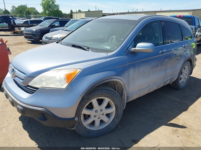 2007 Honda Cr-v VIN JHLRE48707C052807 IAAI salvage auction — NORMAL WEAR, Clear (Michigan), sold $650 on 2026-07-09 (photo 2)