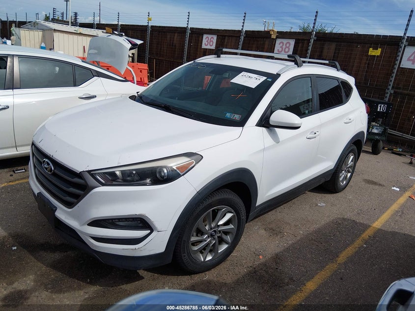 2016 Hyundai Tucson VIN KM8J3CA40GU082759 IAAI salvage auction — THEFT, Clear (Colorado), sold $875 on 2026-07-28 (photo 2)