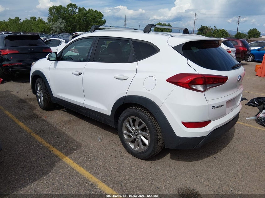 2016 Hyundai Tucson VIN KM8J3CA40GU082759 IAAI salvage auction — THEFT, Clear (Colorado), sold $875 on 2026-07-28 (photo 3)