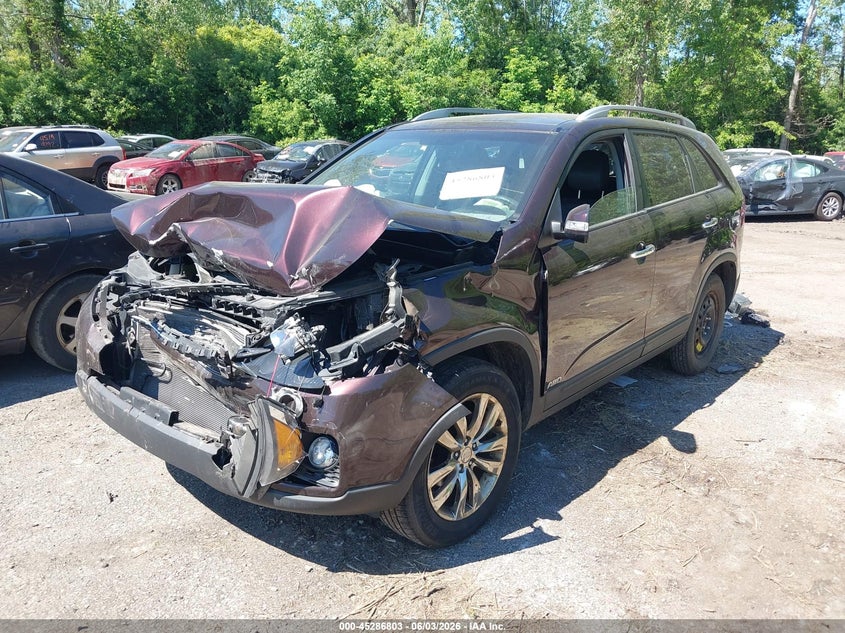 2011 Kia Sorento VIN 5XYKUDA25BG101455 IAAI salvage auction — FRONT END, Salvage (Ohio), sold $800 on 2026-07-14 (photo 2)