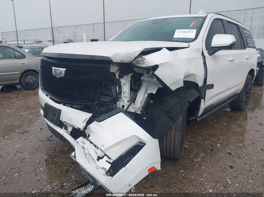 2021 Cadillac Escalade VIN 1GYS4FKL6MR209732 IAAI salvage auction — LEFT FRONT, Salvage Title, sold $15,000 on 2026-07-29 (photo 6)