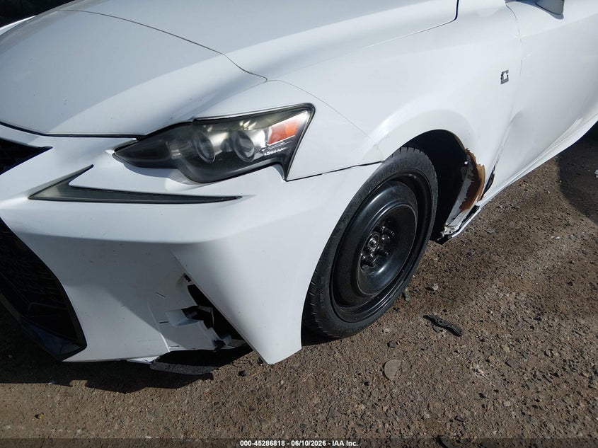 2014 Lexus Is VIN JTHCF1D21E5009585 IAAI salvage auction — LEFT FRONT, Salvage (Colorado), sold $3,200 on 2026-07-21 (photo 6)