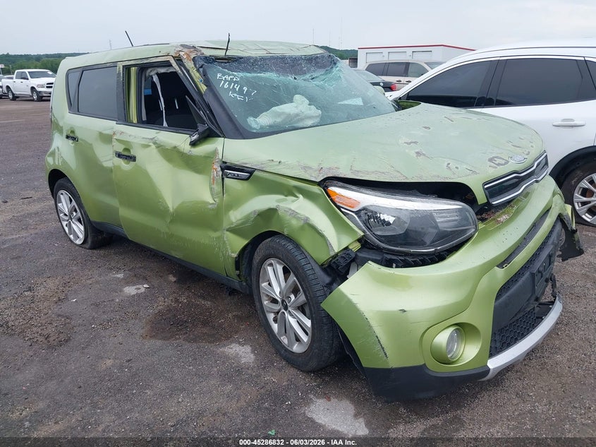 2017 Kia Soul VIN KNDJP3A52H7880469 IAAI salvage auction — FRONT END, Salvage Title, sold $400 on 2026-07-14 (photo 1)