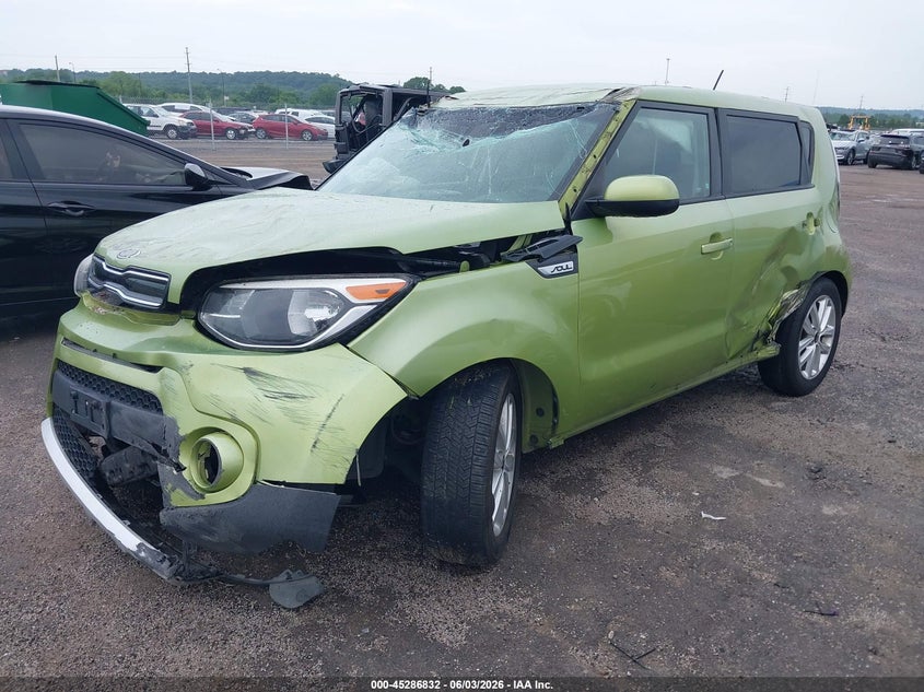 2017 Kia Soul VIN KNDJP3A52H7880469 IAAI salvage auction — FRONT END, Salvage Title, sold $400 on 2026-07-14 (photo 2)