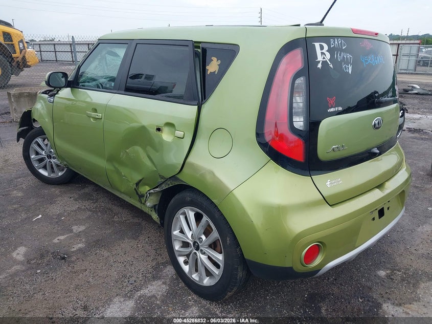 2017 Kia Soul VIN KNDJP3A52H7880469 IAAI salvage auction — FRONT END, Salvage Title, sold $400 on 2026-07-14 (photo 3)