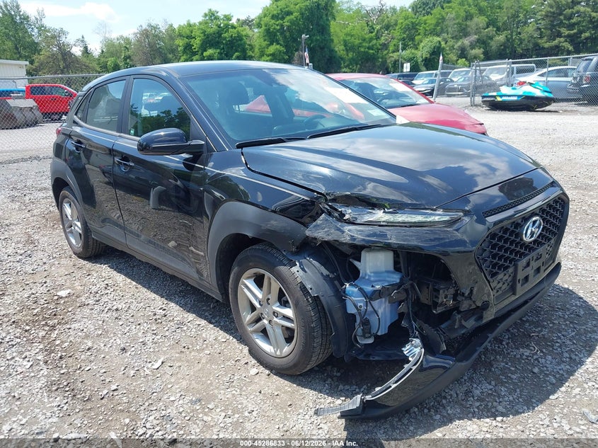 2021 Hyundai Kona VIN KM8K1CAA4MU736318 IAAI salvage auction — RIGHT FRONT, Salvage Title, sold $4,500 on 2026-07-24 (photo 1)