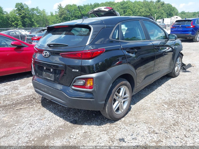 2021 Hyundai Kona VIN KM8K1CAA4MU736318 IAAI salvage auction — RIGHT FRONT, Salvage Title, sold $4,500 on 2026-07-24 (photo 4)