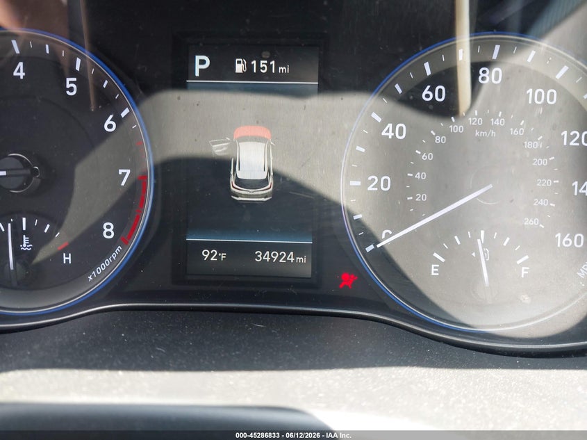 2021 Hyundai Kona VIN KM8K1CAA4MU736318 IAAI salvage auction — RIGHT FRONT, Salvage Title, sold $4,500 on 2026-07-24 (photo 7)