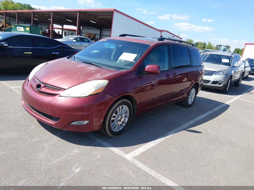 2010 Toyota Sienna VIN 5TDYK4CC1AS332991 IAAI salvage auction — RIGHT SIDE, Clear (Mississippi), sold $650 on 2026-07-28 (photo 2)