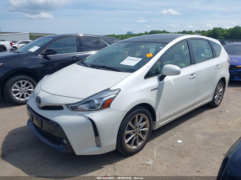 2017 Toyota Prius v VIN JTDZN3EU3HJ070913 IAAI salvage auction — HAIL, Salvage (Ohio), sold $7,700 on 2026-07-28 (photo 2)
