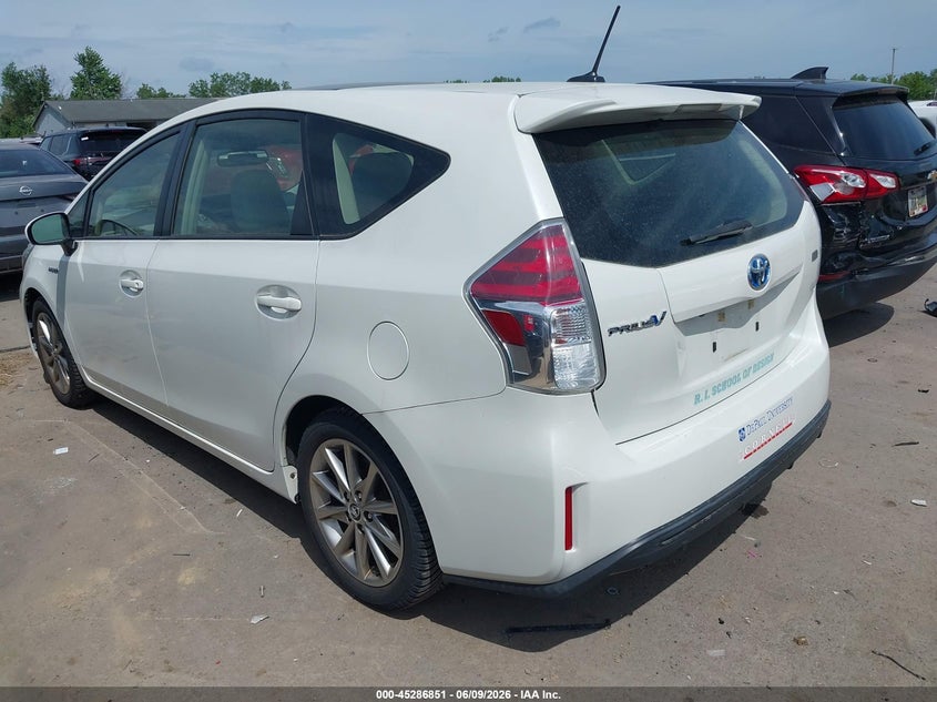 2017 Toyota Prius v VIN JTDZN3EU3HJ070913 IAAI salvage auction — HAIL, Salvage (Ohio), sold $7,700 on 2026-07-28 (photo 3)