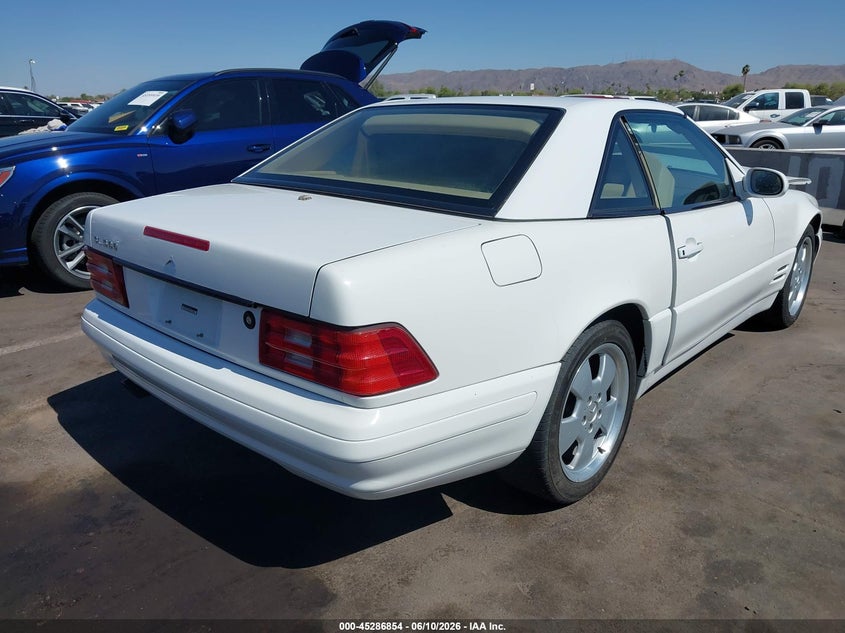 2000 Mercedes-benz Sl-class VIN WDBFA68F1YF194452 IAAI salvage auction — LEFT FRONT, Salvage (Arizona), sold $5,100 on 2026-07-28 (photo 4)