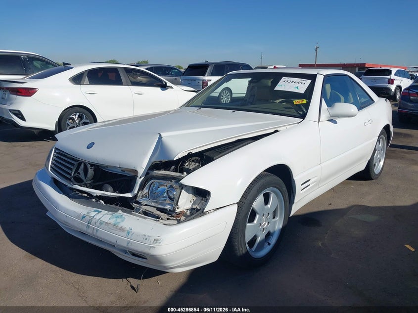 2000 Mercedes-benz Sl-class VIN WDBFA68F1YF194452 IAAI salvage auction — LEFT FRONT, Salvage (Arizona), sold $5,100 on 2026-07-28 (photo 6)