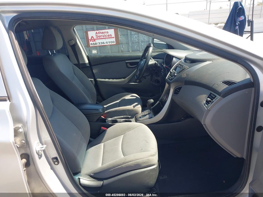 2013 Hyundai Elantra VIN KMHDH4AE6DU805720 IAAI salvage auction — THEFT, Salvage Title, sold $1,750 on 2026-07-08 (photo 5)