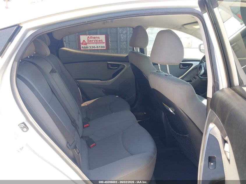 2013 Hyundai Elantra VIN KMHDH4AE6DU805720 IAAI salvage auction — THEFT, Salvage Title, sold $1,750 on 2026-07-08 (photo 8)