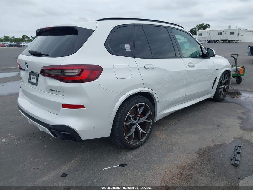 2022 BMW X5 VIN 5UXTA6C01N9K77735 IAAI salvage auction — SIDE, Rebuildable (Florida), sold $35,000 on 2026-07-31 (photo 4)
