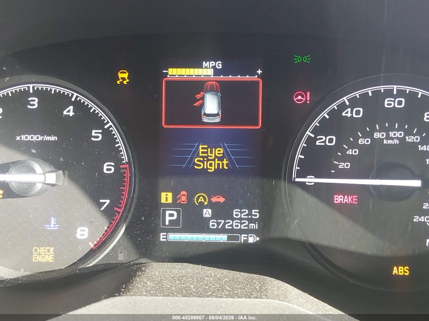 2019 Subaru Forester VIN JF2SKACC9KH482424 IAAI salvage auction — FRONT END, Salvage Title, sold $2,850 on 2026-07-14 (photo 7)