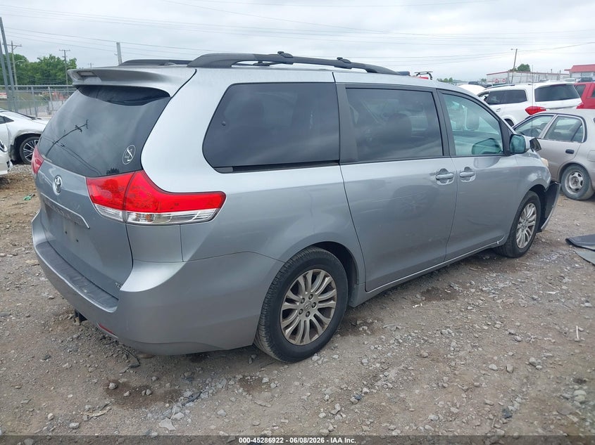 2014 Toyota Sienna VIN 5TDYK3DC8ES436036 IAAI salvage auction — FRONT END, Salvage Title, sold $1,800 on 2026-07-23 (photo 4)