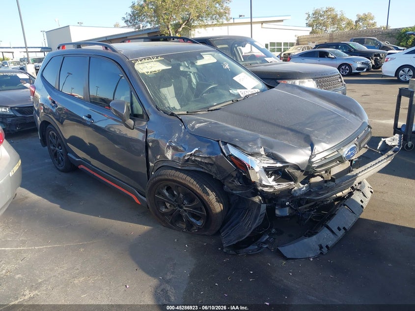 2023 Subaru Forester VIN JF2SKAJCXPH434280 IAAI salvage auction — RIGHT FRONT, Salvage Title, sold $1,850 on 2026-07-17 (photo 1)