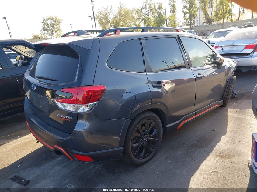 2023 Subaru Forester VIN JF2SKAJCXPH434280 IAAI salvage auction — RIGHT FRONT, Salvage Title, sold $1,850 on 2026-07-17 (photo 4)