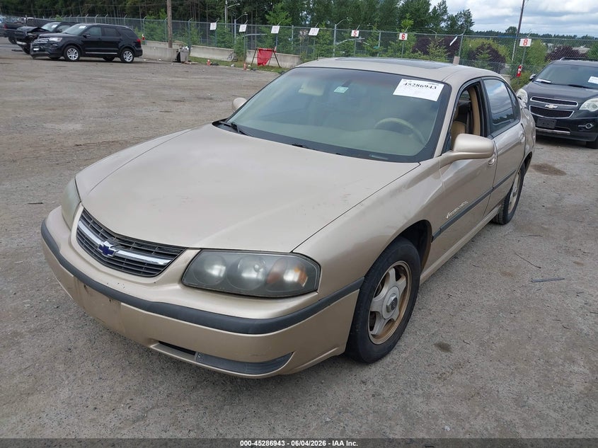 2000 Chevrolet Impala VIN 2G1WH55KXY9131361 IAAI salvage auction — NORMAL WEAR, Affidavit In Lieu Of Title (Washington), sold $275 on 2026-07-08 (photo 2)