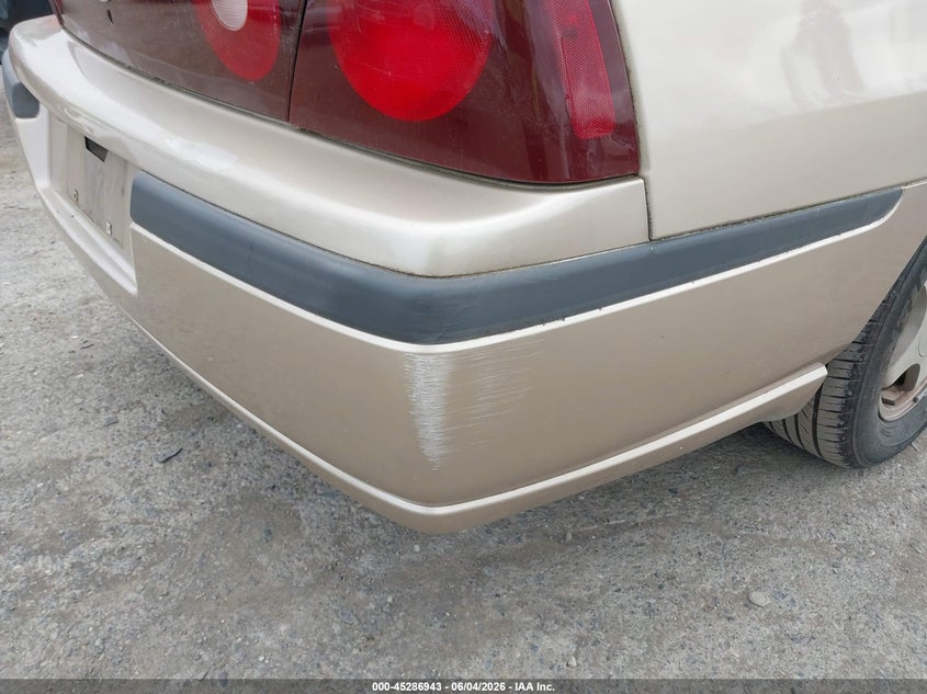 2000 Chevrolet Impala VIN 2G1WH55KXY9131361 IAAI salvage auction — NORMAL WEAR, Affidavit In Lieu Of Title (Washington), sold $275 on 2026-07-08 (photo 6)