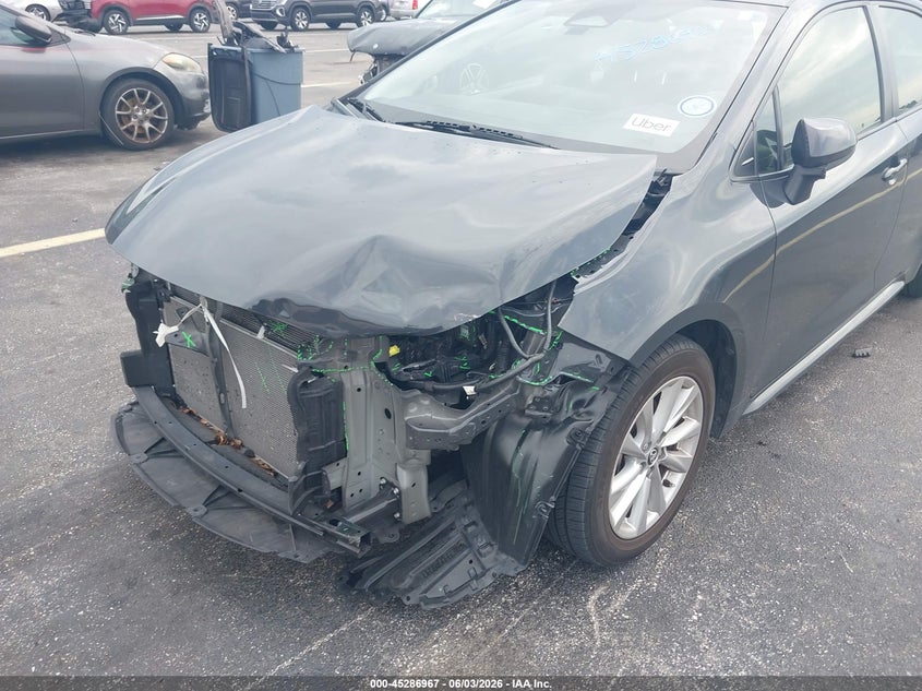 2023 Toyota Corolla VIN JTDB4MEE2P3002561 IAAI salvage auction — LEFT FRONT, Rebuildable (Florida), sold $6,500 on 2026-08-01 (photo 6)
