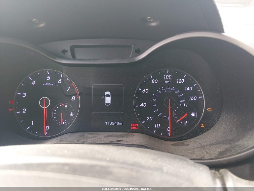 2016 Hyundai Veloster VIN KMHTC6AE8GU264616 IAAI salvage auction — HAIL, Salvage Title, sold $925 on 2026-07-23 (photo 7)