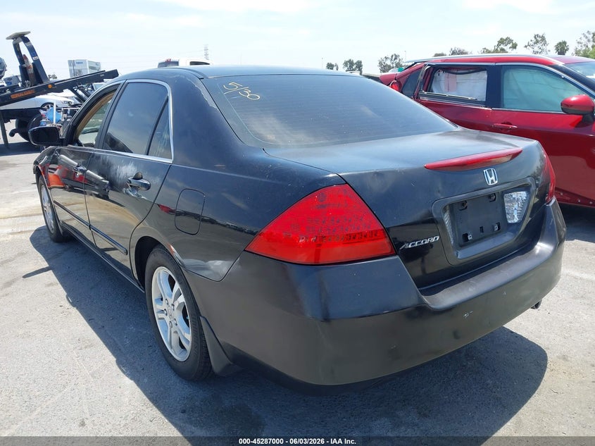 2007 Honda Accord VIN 1HGCM567X7A028686 IAAI salvage auction — FRONT END, Salvage (California), sold $700 on 2026-07-09 (photo 3)