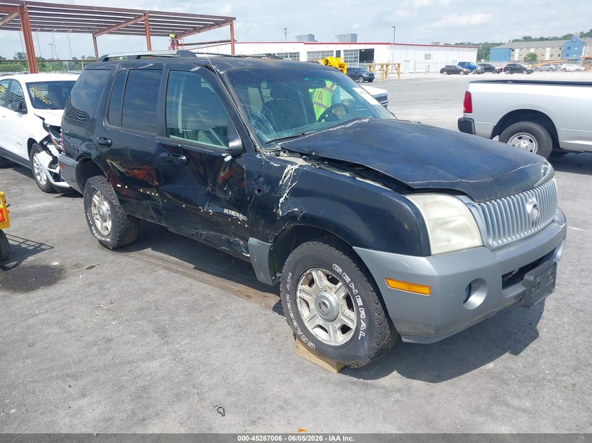 2002 Mercury Mountaineer VIN 4M2ZU86W22ZJ13690 — IAAI salvage auction photo