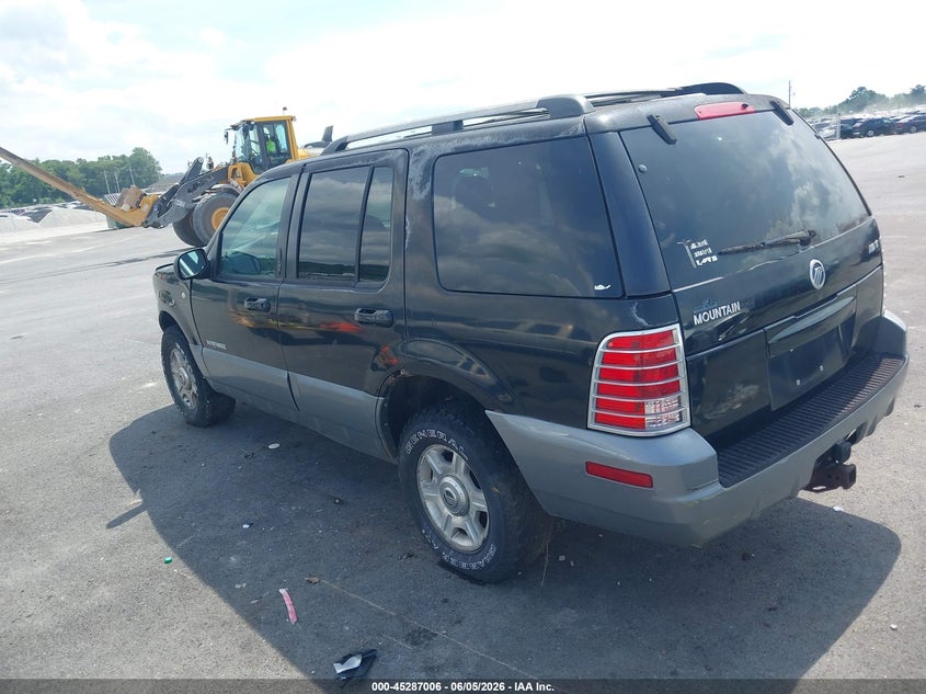 2002 Mercury Mountaineer VIN 4M2ZU86W22ZJ13690 IAAI salvage auction — SIDE, Salvage (Missouri), sold $275 on 2026-07-07 (photo 3)