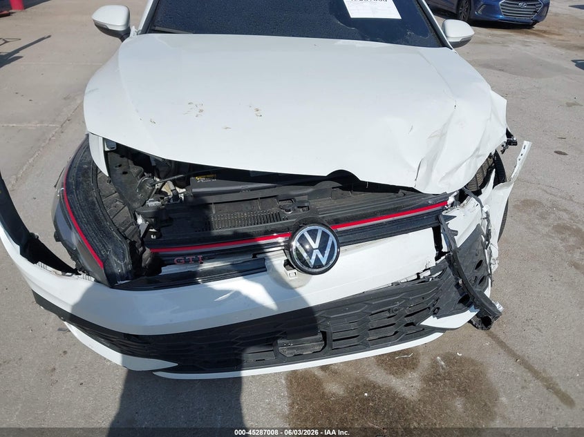 2025 Volkswagen Golf gti VIN WVW3A7CD1SW236917 IAAI salvage auction — FRONT END, Salvage (Illinois), sold $5,100 on 2026-07-31 (photo 6)