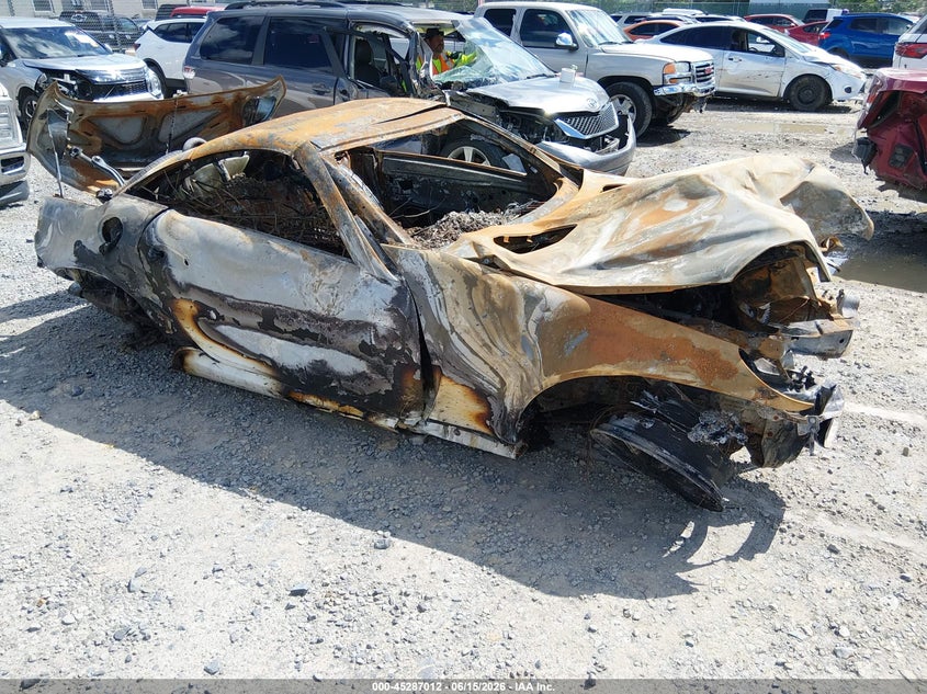 2005 Mercedes-benz Slk-klasse VIN WDBWK56FX5F057628 IAAI salvage auction — TOTAL BURN, Non-Repairable Certificate (West Virginia), sold $125 on 2026-08-05 (photo 1)